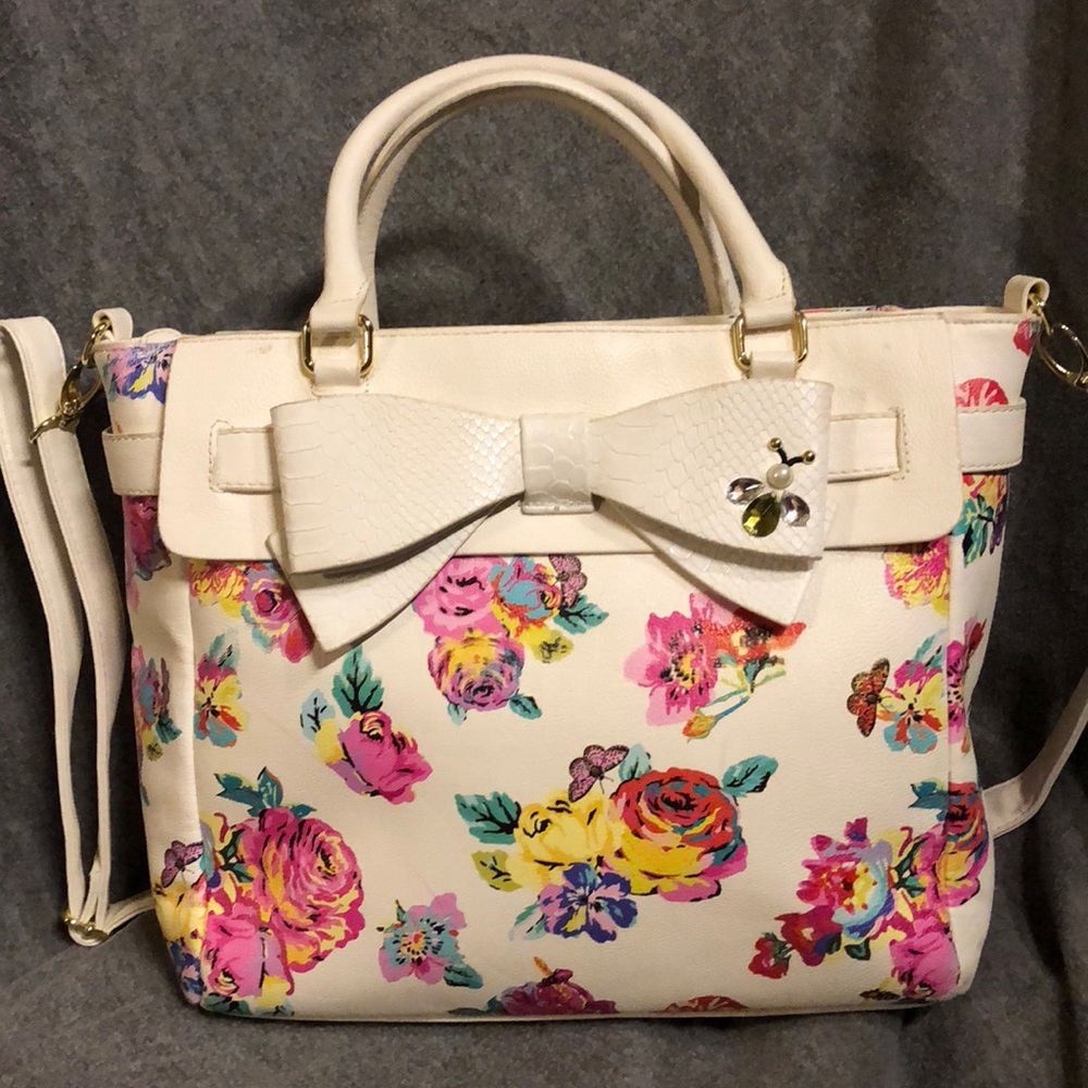 Betsey Johnson Floral Purse